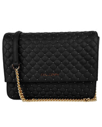 Thumbnail for Baldinini Trend Women's Black Leather Di Calfskin Crossbody Bag - One Size