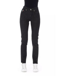 Thumbnail for Regular Jeans with Logoed Button and Tricolor Insert. W30 US Women