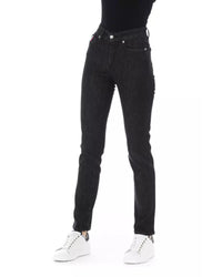 Thumbnail for Regular Jeans with Logoed Button and Tricolor Insert. W31 US Women