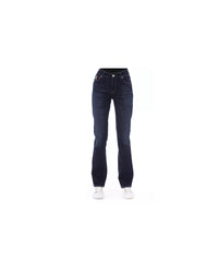 Thumbnail for Regular Jeans with Logoed Button and Tricolor Inserts W33 US Women