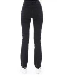 Thumbnail for Logoed Button Regular Jeans with Tricolor Insert W30 US Women