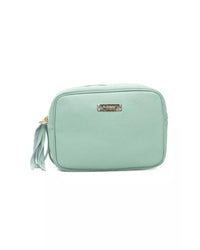 Thumbnail for Leather Shoulder Bag with Zip Closure and Internal Compartments One Size Women