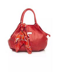 Thumbnail for Leather Shoulder Bag with Zip Closure and Internal Compartments One Size Women