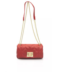 Thumbnail for Flap Closure Leather Shoulder Bag with Internal Compartments One Size Women
