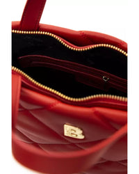 Thumbnail for Leather Shoulder Bag with Zip Closure and Internal Compartments One Size Women