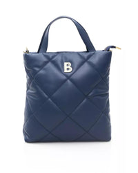 Thumbnail for Golden Logo Shoulder Bag with Zip Closure and Internal Compartments One Size Women