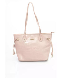 Thumbnail for Golden Logo Zippered Bag with Internal Compartments One Size Women