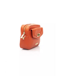 Thumbnail for Golden Logo Front Flap Shoulder Bag with Internal Compartments One Size Women