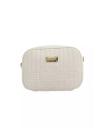 Thumbnail for Golden Logo Shoulder Bag with Internal Compartments One Size Women