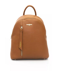 Thumbnail for Golden Logo Zip Closure Backpack with Adjustable Straps. One Size Women