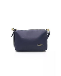 Thumbnail for Golden Logo Shoulder Bag with Zip Closure and Internal Compartments One Size Women