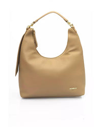 Thumbnail for Logo-Embellished Shoulder Bag with Internal Compartments and Zip Closure One Size Women