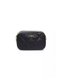 Thumbnail for Double Compartment Shoulder Bag with Zip Closure and Golden Details One Size Women