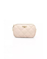 Thumbnail for Golden Logo Zip Closure Double Compartment Shoulder Bag One Size Women