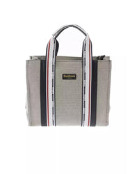 Thumbnail for Logoed Shoulder Bag with Zip Closure and Internal Compartments One Size Women