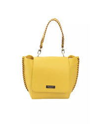 Thumbnail for Golden Logo Flap Shoulder Bag with Internal Compartments One Size Women