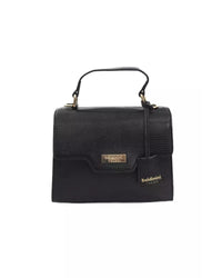 Thumbnail for Golden Logoed Flap Shoulder Bag with Internal Compartments One Size Women