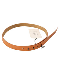 Thumbnail for Costume National Fashion Leather Belt with Silver-Tone Fastening 85 cm Women