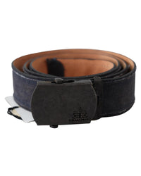Thumbnail for Classic Leather Belt with Vintage-Tone Hardware by Ermanno Scervino 85 cm Women
