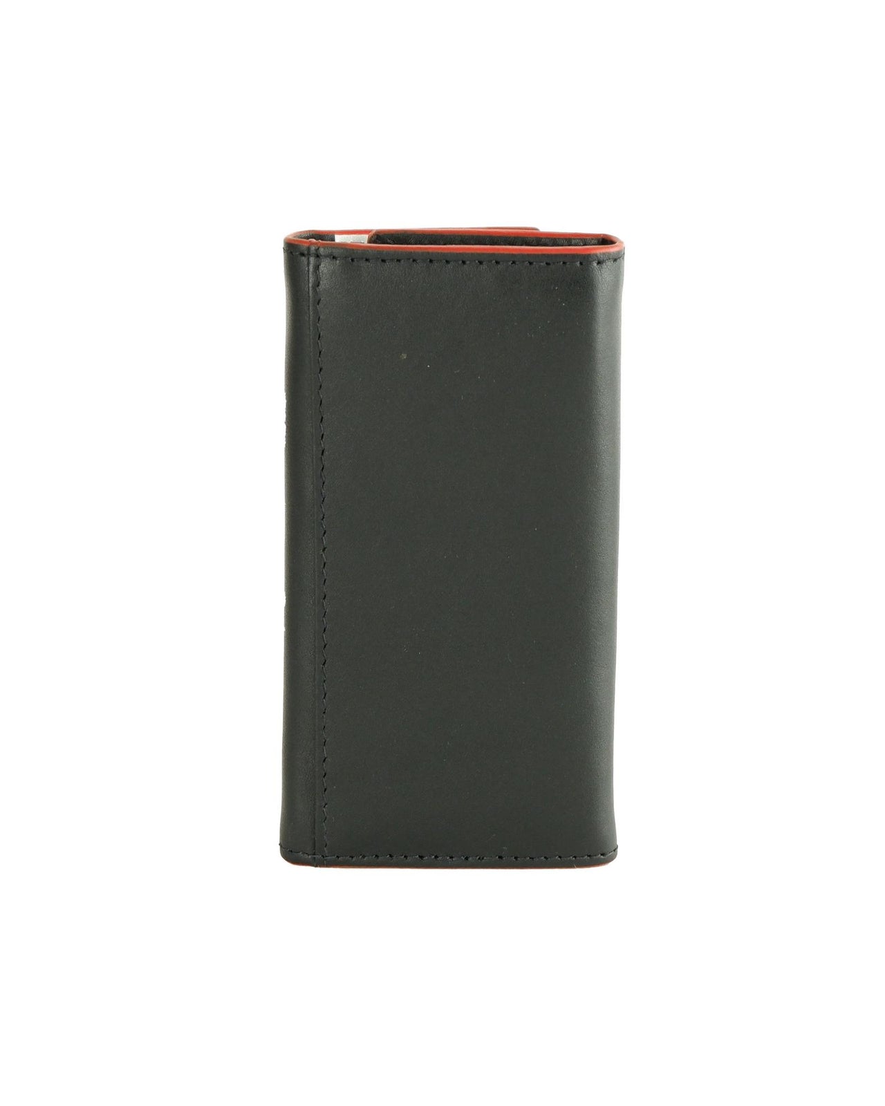 Black Zippered Cardholder and Pocket One Size Men