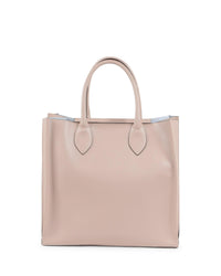 Thumbnail for Structured Italian Leather Tote Bag - One Size