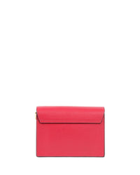 Thumbnail for Softly Structured Leather Shoulder Bag - One Size