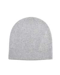 Thumbnail for Crown of Edinburgh Cashmere Women's Luxury Cashmere Womens Beanie Hat in Grigio Perla - One Size