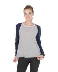 Thumbnail for Premium Italian Cashmere Round Neck Sweater - 44 EU