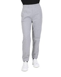 Thumbnail for Hugo Boss Women's Cotton Polyester Silver Pants in Silver - L