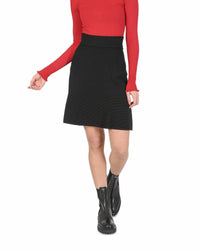 Thumbnail for Hugo Boss Women's Black Viscose-Polyester Skirt in Black - L