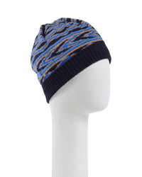 Thumbnail for Beanie with Wool and Cotton Blend - One Size