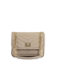 Thumbnail for V Italia by Versace 1969 abbigliamento sportivo srl Women's Leather Beige Handbag in Beige - One Size