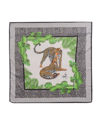 Thumbnail for Foulard with Leopard Print - One Size