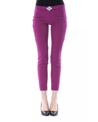 Thumbnail for Lateral Closure Skinny Pants with Frontal Application 44 IT Women