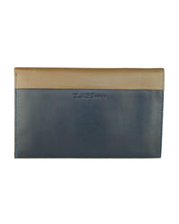 Thumbnail for Blue Leather Cavalli Class Wallet with Card Holder Inserts One Size Men