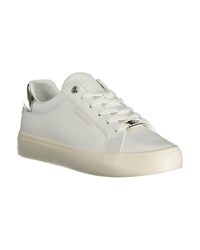 Thumbnail for Calvin Klein Women's White Polyester Sneaker - 39 EU