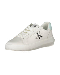 Thumbnail for Calvin Klein Women's White Polyester Sneaker - 39 EU