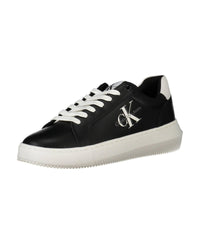 Thumbnail for Calvin Klein Women's Black Polyester Sneaker - 39 EU