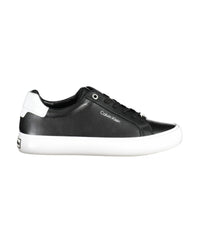 Thumbnail for Calvin Klein Women's Black Nylon Sneaker - 37 EU