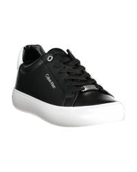 Thumbnail for Calvin Klein Women's Black Nylon Sneaker - 37 EU