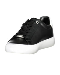 Thumbnail for Calvin Klein Women's Black Nylon Sneaker - 40 EU