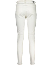Thumbnail for Calvin Klein Women's White Cotton Jeans & Pant - W29 US