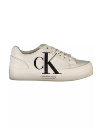 Thumbnail for Calvin Klein Women's White Polyester Sneaker - 39 EU