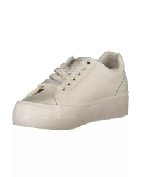 Thumbnail for Calvin Klein Women's White Polyester Sneaker - 40 EU