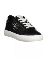 Thumbnail for Calvin Klein Women's Black Polyester Sneaker - 40 EU
