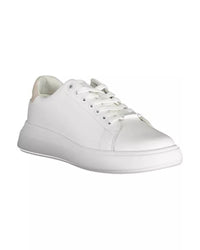 Thumbnail for Calvin Klein Women's White Polyester Sneaker - 39 EU