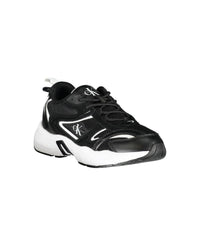 Thumbnail for Calvin Klein Women's Black Polyester Sneaker - 38 EU
