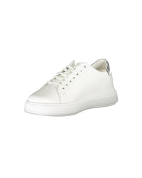 Thumbnail for Calvin Klein Women's White Polyester Sneaker - 40 EU
