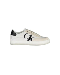 Thumbnail for Calvin Klein Women's White Polyester Sneaker - 38 EU