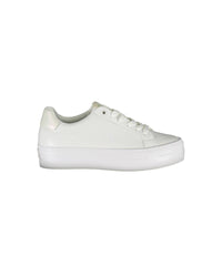 Thumbnail for Calvin Klein Women's White Polyester Sneaker - 38 EU